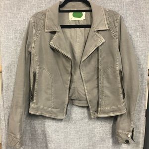 Anthropologie moto jacket small
